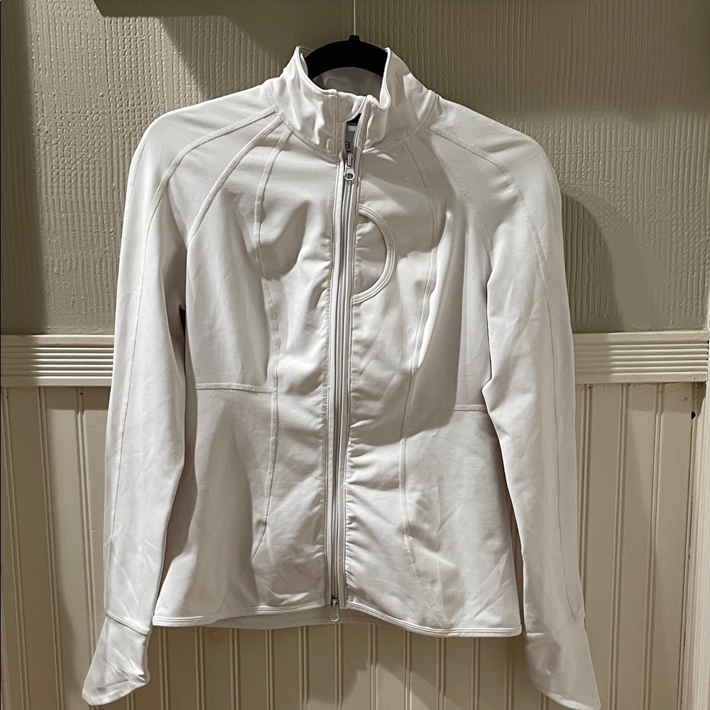 Zella Women's white track jacket xs